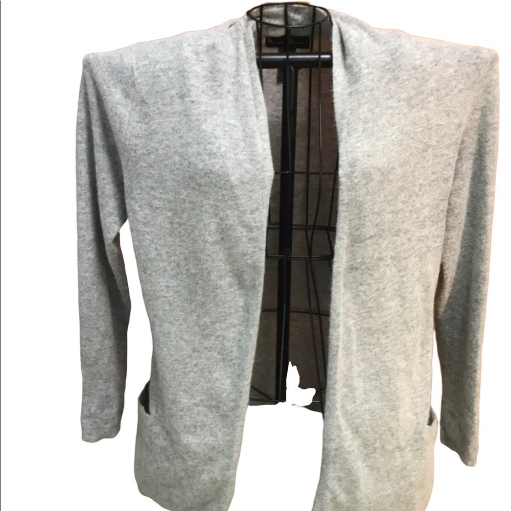 Angora Mercer & Madison Gray Sweater